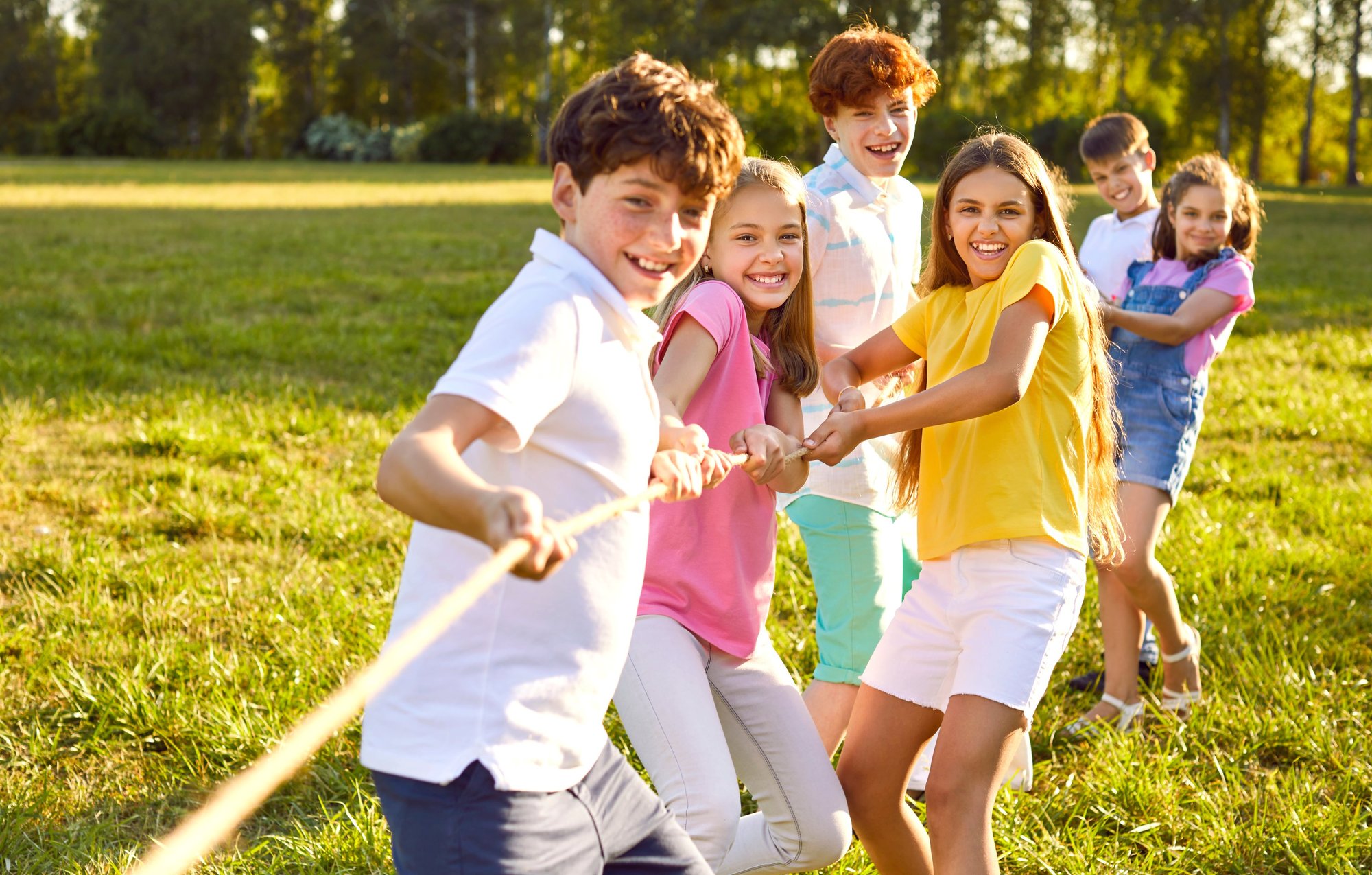 Children at summer camp